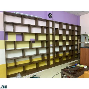 Kệ trang trí dài 4m7 cao 2m4