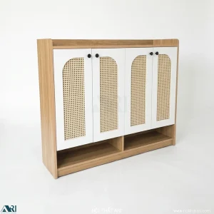 Tủ giày 4 cánh mây 1m2 | AS12-08