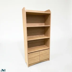 Kệ Sách Đứng Gỗ MDF 4 Tầng Ngang 70cm Cao 1m5 – AK07-01