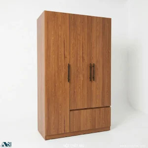 Tủ Quần Áo 3 Cánh 1m2x2m Ngăn Kéo Lớn & Nhiều Ngăn Gấp Đồ | AC12-05